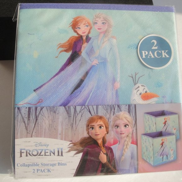 Collapsible Storage Bins--Frozen Theme---2 pack - Picture 1 of 4